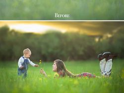 Foto Before After Diedit Bikin Tercengang