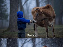 Foto Before After Diedit Bikin Tercengang