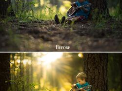 Foto Before After Diedit Bikin Tercengang