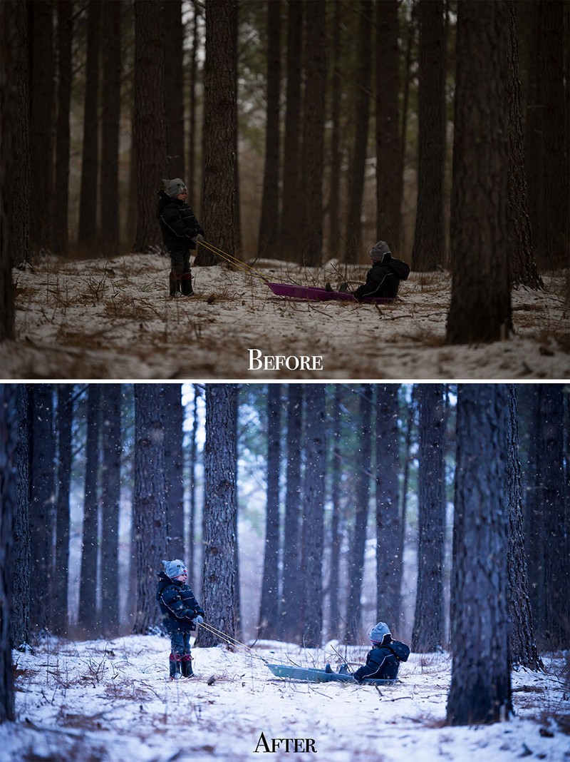 Foto Befor Fater Diedit