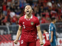 Ilija Spasojevic memang sudah berusia 37 tahun dan kini main di Liga 2 bersama Bhayangkara FC. Namun, postur besar dan semangatnya masih bisa untuk dicoba mengisi lini depan Timnas Indonesia. (Foto: SOPA Images/LightRocket via Gett/SOPA Images)