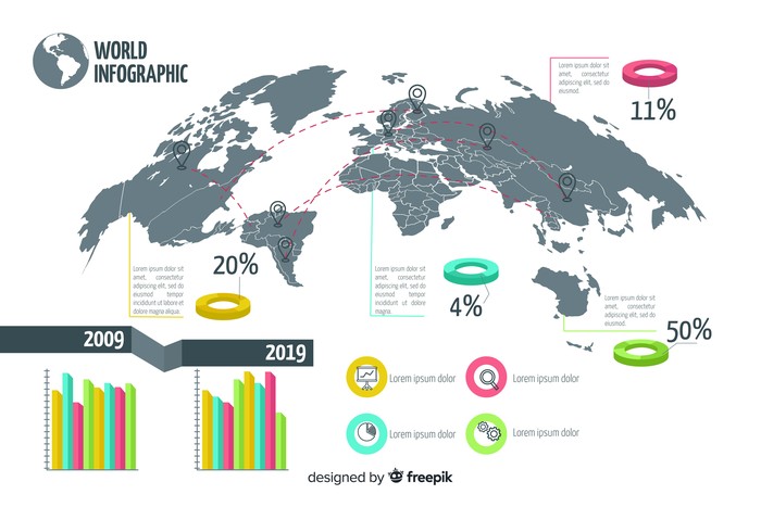 Ilustrasi infografis.