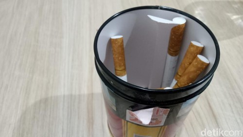 Ilustrasi rokok eceran