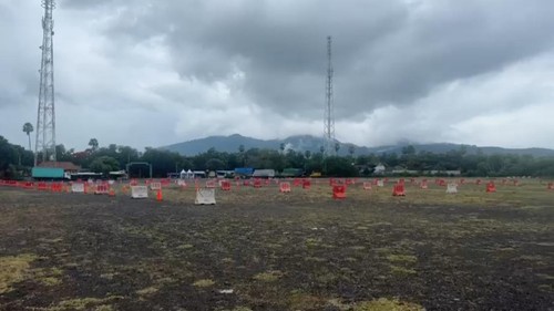 Kantong parkir yang disiapkan di Terminal Kargo Gilimanuk.