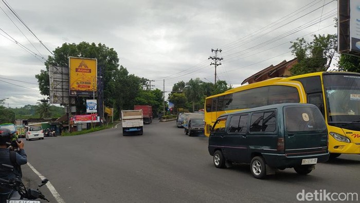 Kawasan Canguk Kota Magelang yang akan dibangun flyover dan semi underpass, Selasa (27/12/2022).