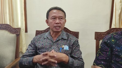 Kepala UPTD Pengelolaan Barang Milik Daerah BPKAD Provinsi Bali I Wayan Budhiyasa. (I Wayan Sui Suadnyana/detikBali)