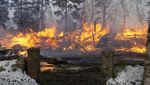Gereja Kayu Kuno di Finlandia Terbakar