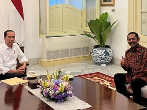 Temui Jokowi di Istana, FX Rudy Bantah Bicarakan Isu Reshuffle