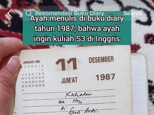 Kisah Wanita Temukan Buku Diary Mendiang Ayah, Isinyanya Bikin Nangis!