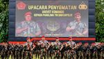 Komando! Gagahnya Kapolri-Panglima TNI Pakai Baret Merah Kopassus