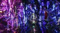 Museum teamLab Massless baru saja dibuka di dalam pusat perbelanjaan di ibu kota Beijing.  