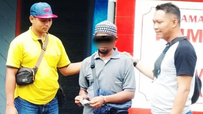 pelaku penipuan ditangkap begitu bebas dari Rutan Trenggalek