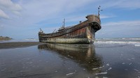Kali ini, sebanyak 185 pengungsi terdampar di pesisir pantaiu di Desa Ujung Pie, Kecamatan Muara Tiga, Kabupaten Pidie.