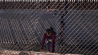 Para migran ini berasal dari negara-negara konflik. Mereka berjalan ke AS untuk mencari perlindungan.  