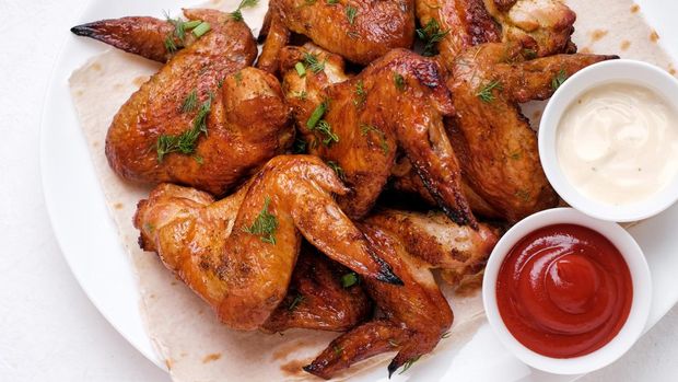 Resep Sayap Ayam Panggang Bumbu BBQ
