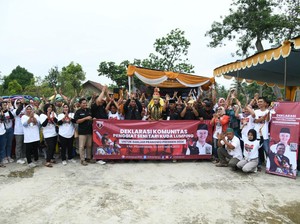 Relawan Gelar Lomba Tari Kuda Lumping untuk Kenalkan Ganjar di Lampung