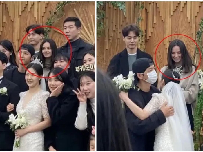 Song Joong Ki dan Katy Louise Saunders