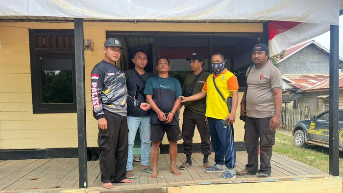Tampang pelaku pemerkosaan gadis ABG yang mayatnya dibuang tanpa busana di Kutai Timur.