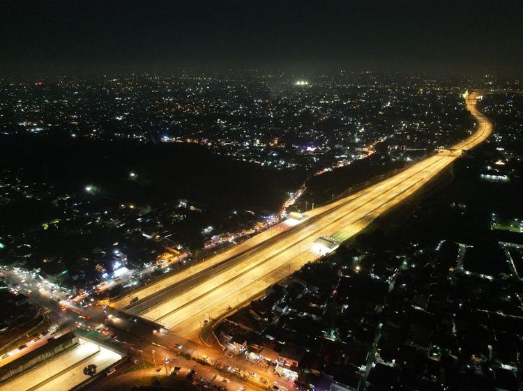 Penampakan Tol Kukusan Krukut yang Bisa Dijajal Gratis Sampai 3 Januari