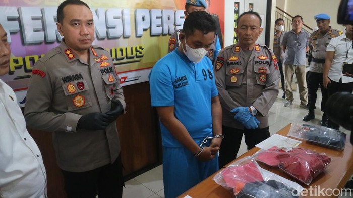 Ungkap kasus di Mapolres Kudus, Rabu (28/12/2022).
