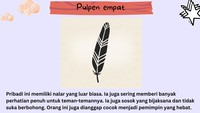 Pulpen nomor empat untuk Anda yang bijaksana dan memiliki karakter pemimpin hebat.