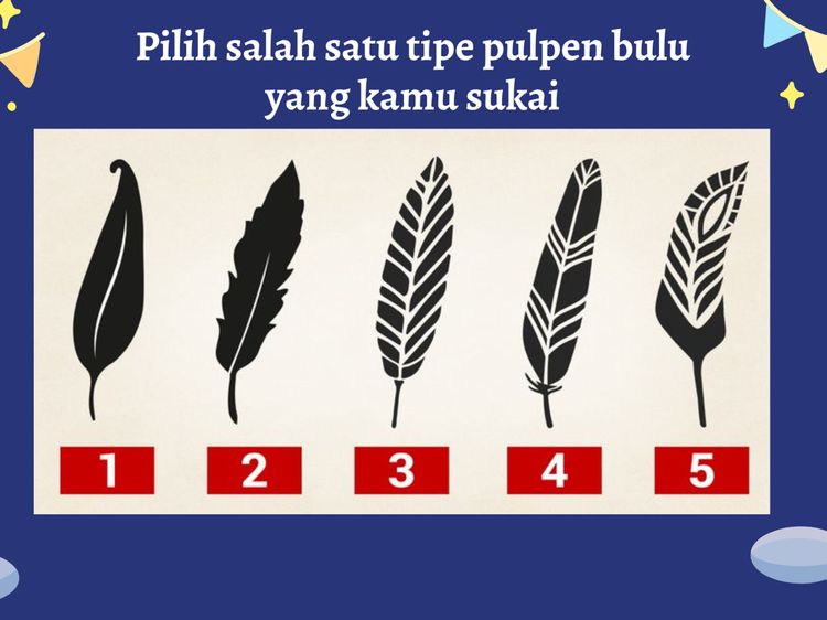 Membaca Karakteristik Diri Lewat Pulpen Bulu, Lihat Hasilnya di Sini