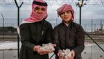 Badai Musim Dingin Melanda Kuwait, Warga Malah Kegirangan Main Salju