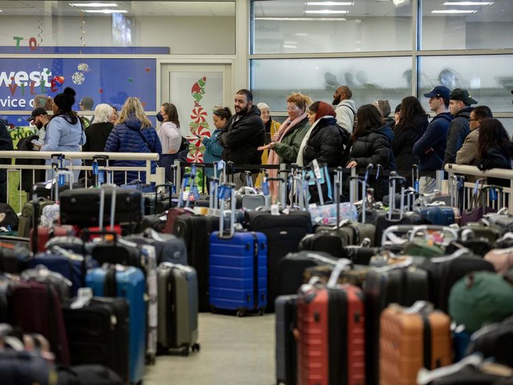Karut-marut Bandara di AS Gegara Ribuan Penerbangan Dibatalkan