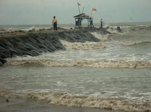 BMKG Maritim Keluarkan Peringatan Gelombang Tinggi 4,8 Meter di Perairan Jatim