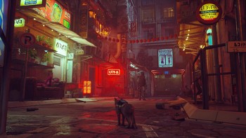 Petualangan seekor kucing di game Stray, kini bisa diperoleh dengan harga lebih murah. Setelah diskon 20%, harganya menjadi Rp 119.999 dari Rp 149.999. Foto: (Dok. Steam).