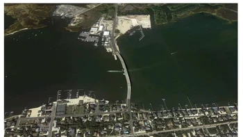 Pemandangan udara New Jersey, sebelum dan sesudah badai Sandy pada 2012. Foto: Washington Post.  