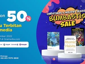 Buku Mega Best Seller Terbitan Gramedia Bisa Dibeli Setengah Harga!