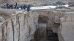 Banjir Bandang di Gurun Negev Israel Jadi Tontonan Warga
