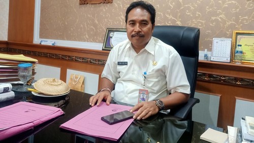 Humas dan Protokol Pemerintah Kota Denpasar, I Dewa Gede Rai ketika ditemui di di Kantor Walikota Denpasar, Jalan Gajah Mada No 1 Denpasar, Bali pada Rabu (28/12/2022).