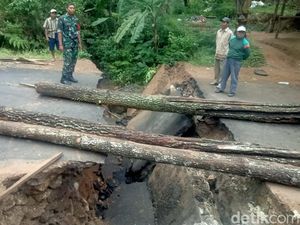 Jembatan Alternatif Penghubung Trenggalek-Ponorogo Putus