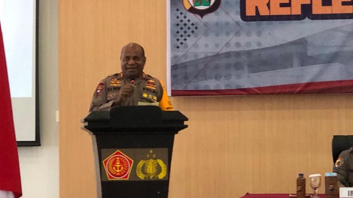 Kapolda Papua Irjen Mathius D Fakhiri.