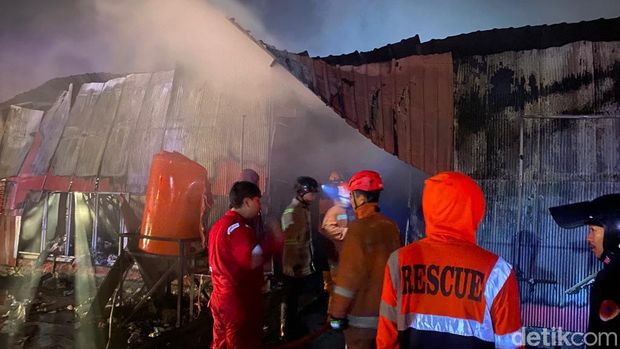 Kebakaran Pasar Sentral Makassar