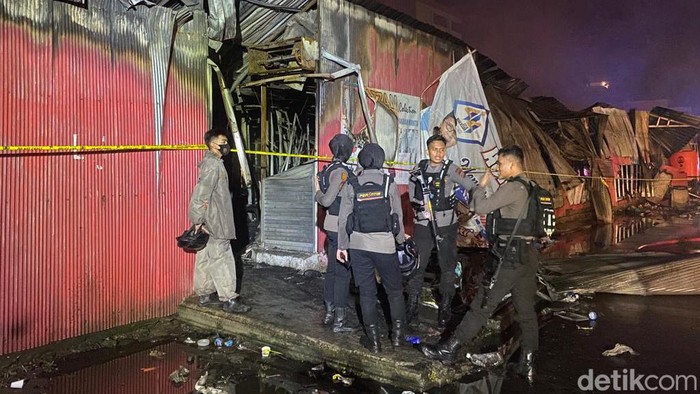 Kebakaran Pasar Sentral Makassar