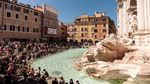 Kemegahan Fontana di Trevi, Air Mancur Lancar Jodoh di Italia