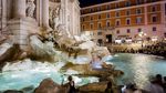 Kemegahan Fontana di Trevi, Air Mancur Lancar Jodoh di Italia