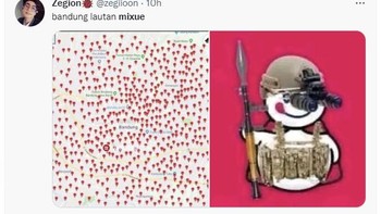 Mixue di Bandung. Foto: Twitter