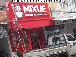 Meme Kocak Mixue Ada di Mana-mana, Bikin Ngakak!