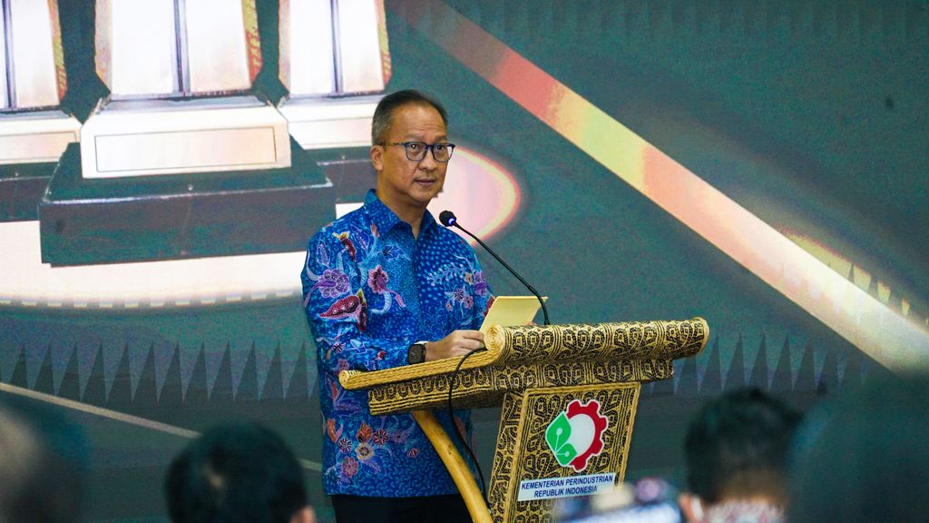 Penghargaan Upakarti 2022 digelar di Jakarta. Menteri Perindustrian Agus Gumiwang Kartasasmita turut menghadiri acara itu.