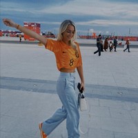 Sebelumnya Noa van der Bij juga ikut Cody Gakpo ke Qatar ketika pemain bola itu bertanding mewakili negaranya di Piala Dunia 2022. Foto: Instagram