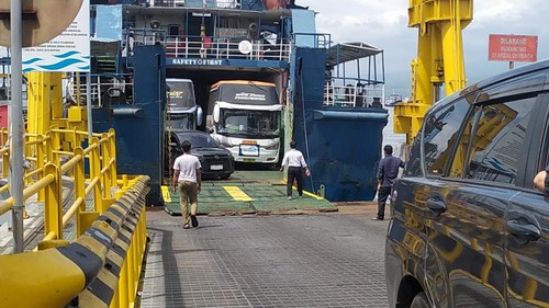 Situasi pos II (pintu masuk Bali) Pelabuhan Gilimanuk, Rabu (28/12/2022).