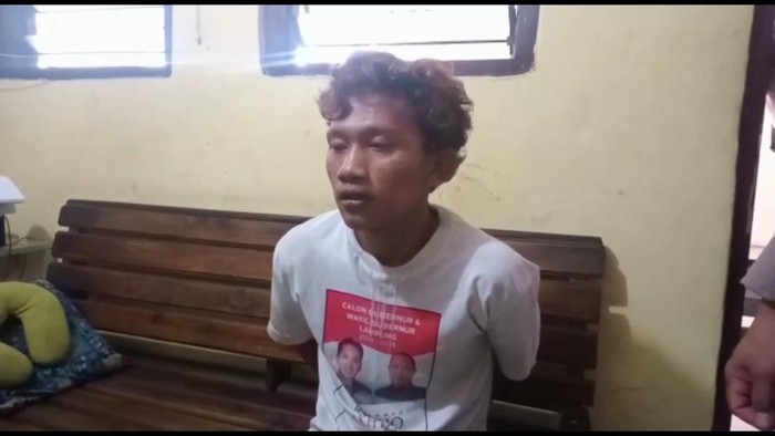 ST (19) pelaku pemerkosaan ibu dan adik kandungnya sendiri. (Foto: Istimewa)