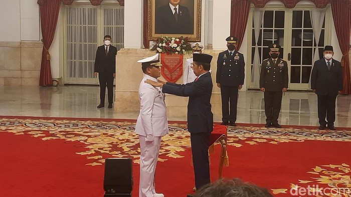 Pelantikan Muhammad Ali jadi KSAL