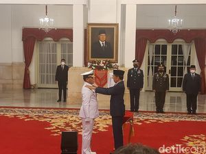 Dilantik Jadi KSAL, Muhammad Ali Kini Berpangkat Laksamana