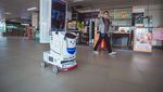 Ada Robot Wira-wiri di Stasiun MRT Jakarta, Sudah Ketemu Belum?