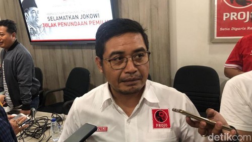 Sekjen Projo Handoko. (Hanafi Aryan/detikcom)